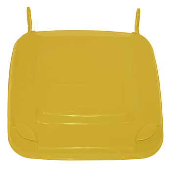 Couvercle jaune 120L 