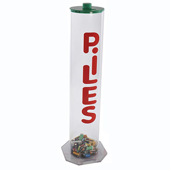 Collecteur piles 30L transparent Collecteur piles 30L transparent