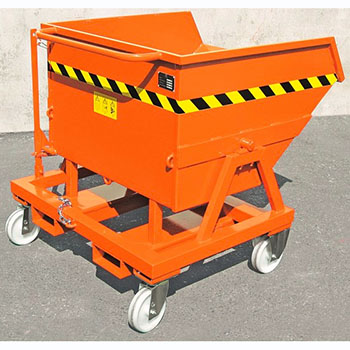 Benne basculante du sol ou en levage 400L Benne basculante du sol ou en levage 400L