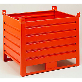 Caisse tôlée avec semelles 1200 x 1000 Caisse tôlée avec semelles 1200 x 1000