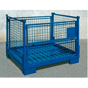 Caisse grillagée repliable Caisse grillagée repliable