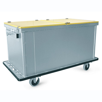Bac aluminium DASRI 1180L Bac aluminium DASRI 1180L