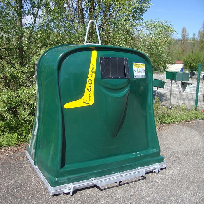Colonne aérienne TULIPE Emballage 4m3 Colonne aérienne TULIPE Emballage 4m3