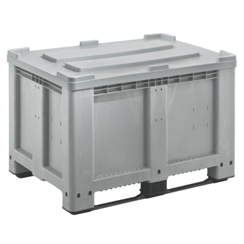 Caisse palette 525L pleine 2 semelles Caisse palette 525L pleine 2 semelles