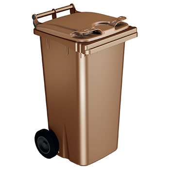 Bac plastique 120L biodéchets